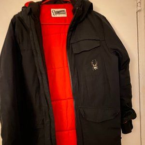 SPYDER KI-The Parka Hoody for Boys (L or Size 20)